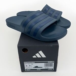 adidas men Adilette Aqua Slides Black  NIB M8/W9